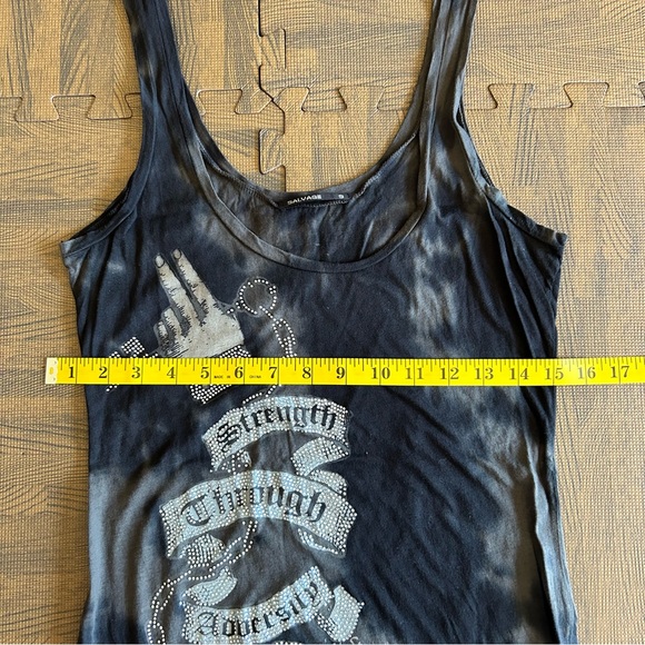 NWOT | Salvage | “Strength Through Adversity” Sequin Tank | Size S - Picture 10 of 13